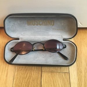90’s tiny sunglasses by Moschino